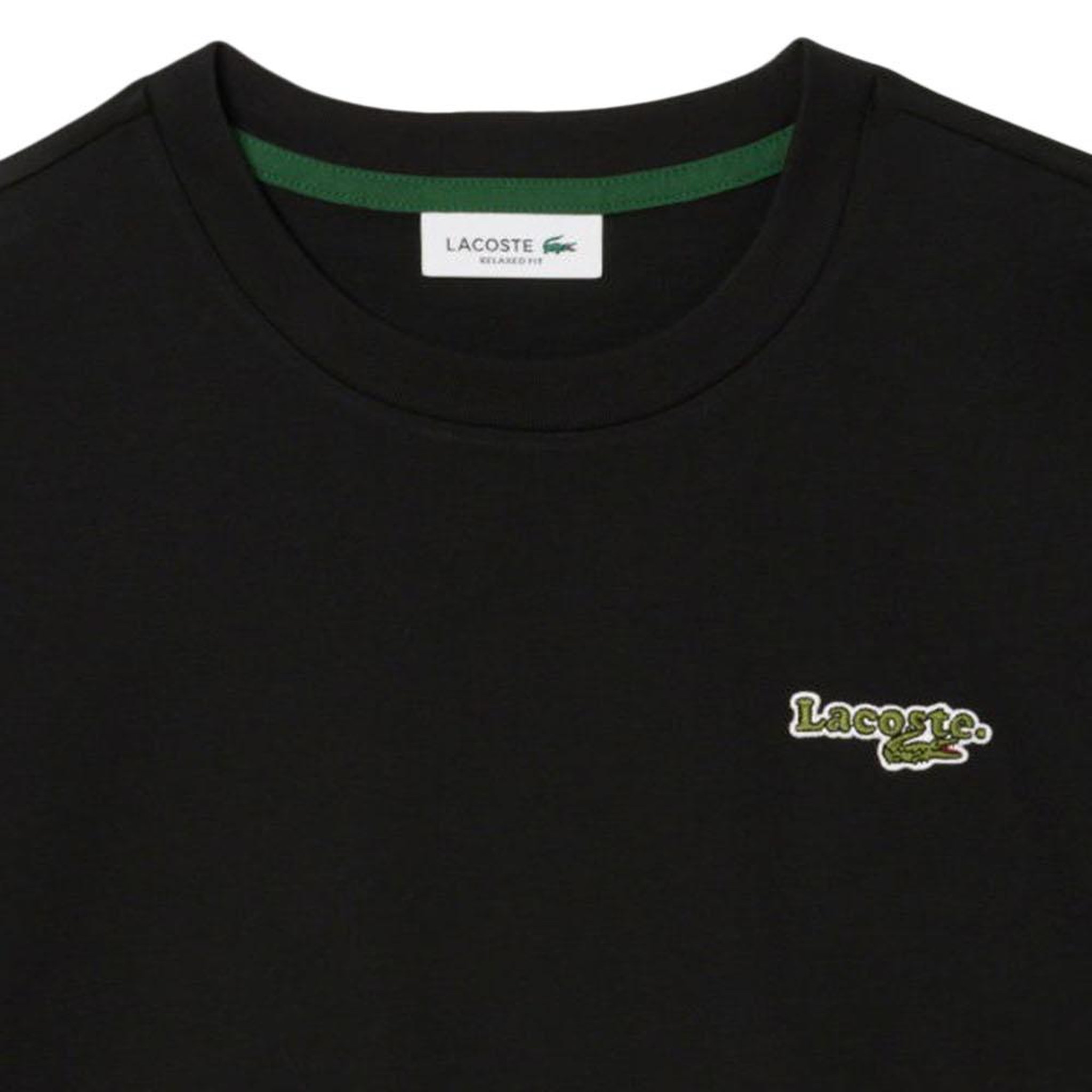 Voir la diapositive 2 : Lacoste T-Shirt Marine Femme Lacoste Sigle