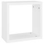 Voir la diapositive 5 : VIDAXL Étagères cube murales 2 pcs Blanc 30x15x30 cm