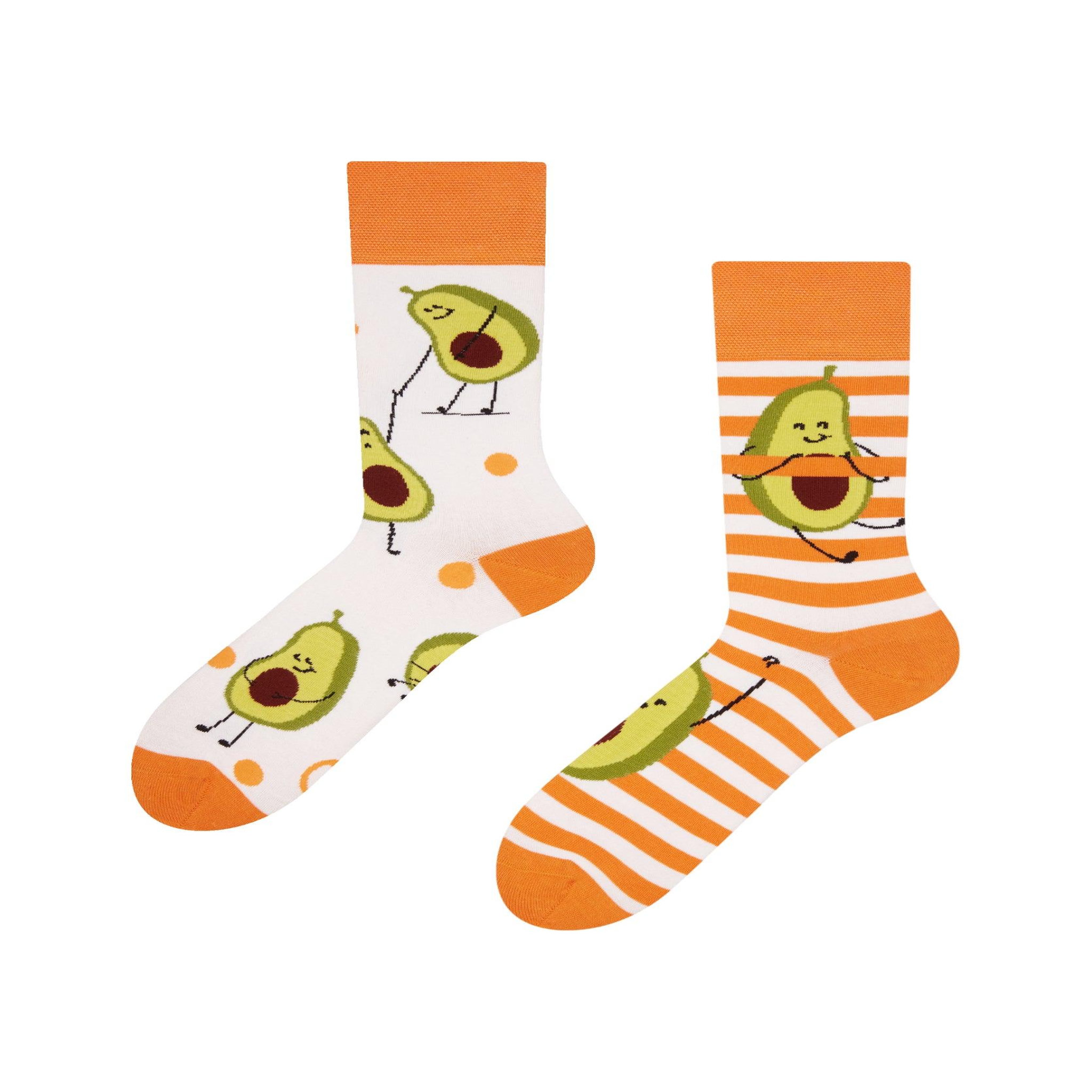 DEDOLES Chaussettes avocats sympas. Coloris disponibles : Multicolore