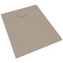 Voir la diapositive 3 : VIDAXL Receveur de douche SMC Marron 100x80 cm