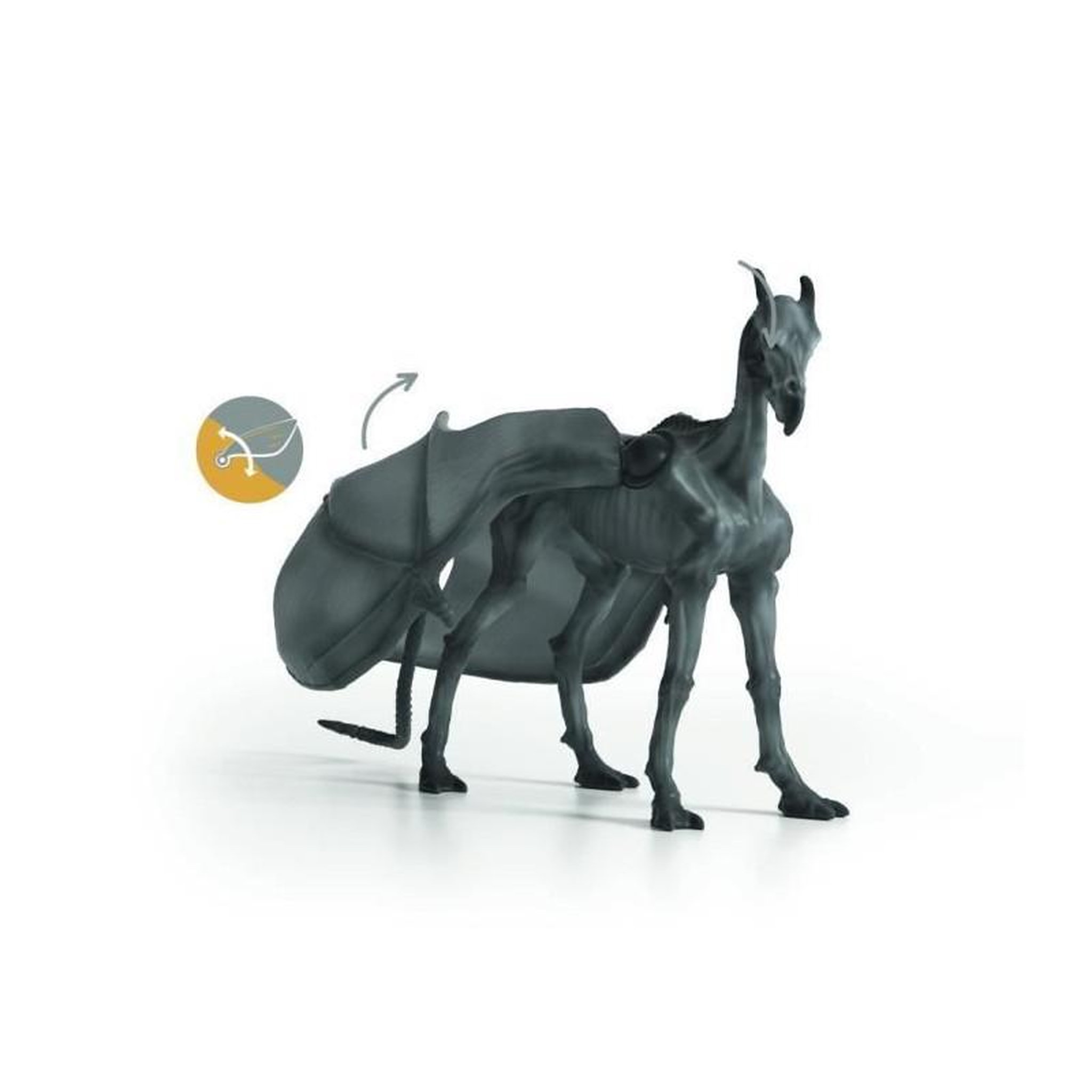 Voir la diapositive 2 : Schleich Figurine Sombral, Schleich 13996 Harry Potter, Pour enfant des 6 ans