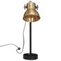 Voir la diapositive 3 : VIDAXL Lampe de bureau 25 W laiton antique 15x15x55 cm E27