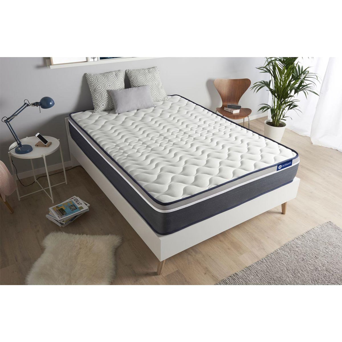 ACTISOM ACTISOM Matelas 90x200 Mémoire de forme Maxi épaisseur 7zones de confort