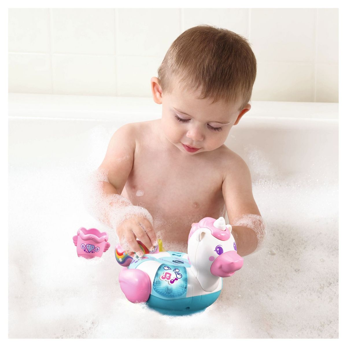 VTECH Magic splash P'tites bouées animaux - Licorne