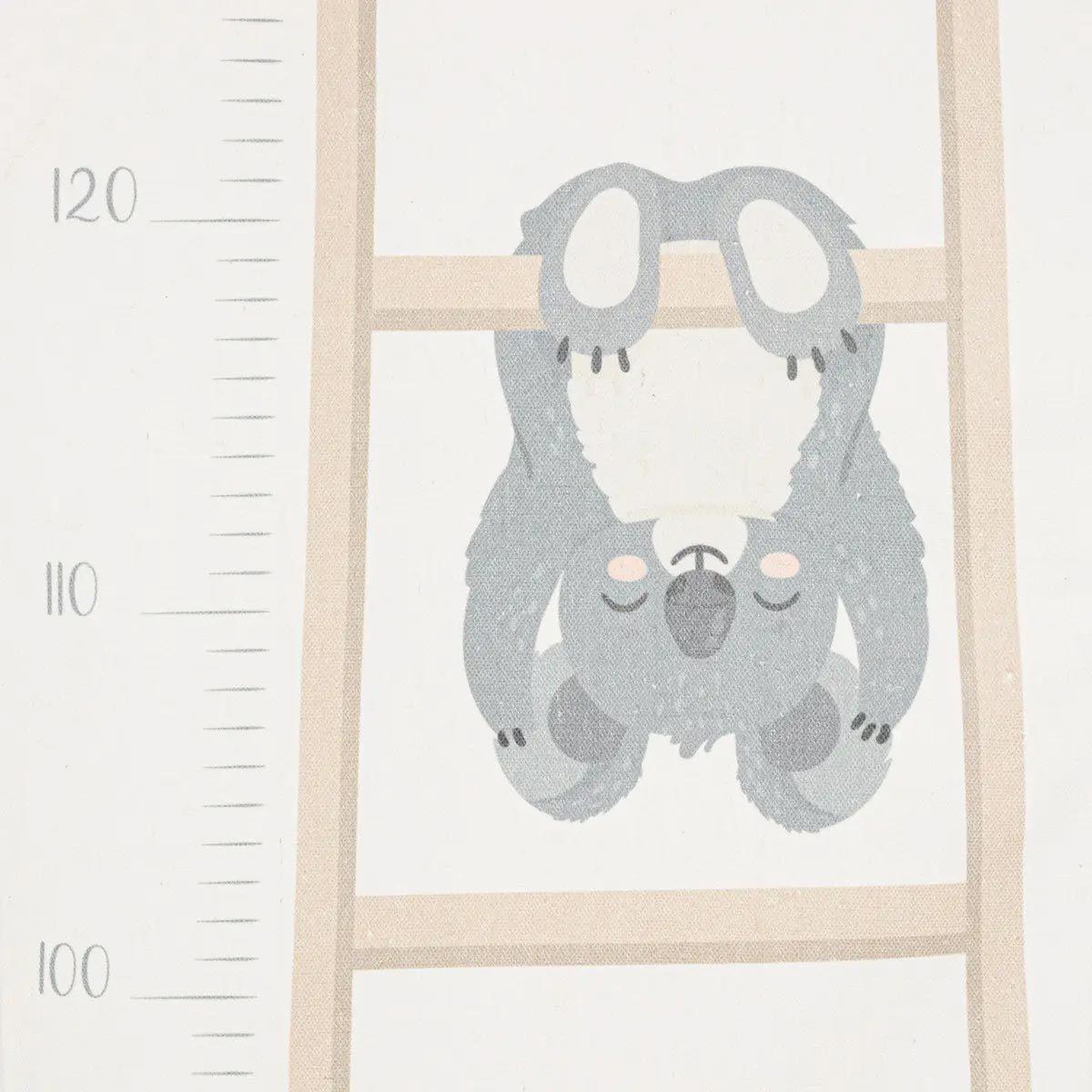 Voir la diapositive 2 : Atmosphera Kids Toise pour enfant déco  koala  115cm blanc & gris