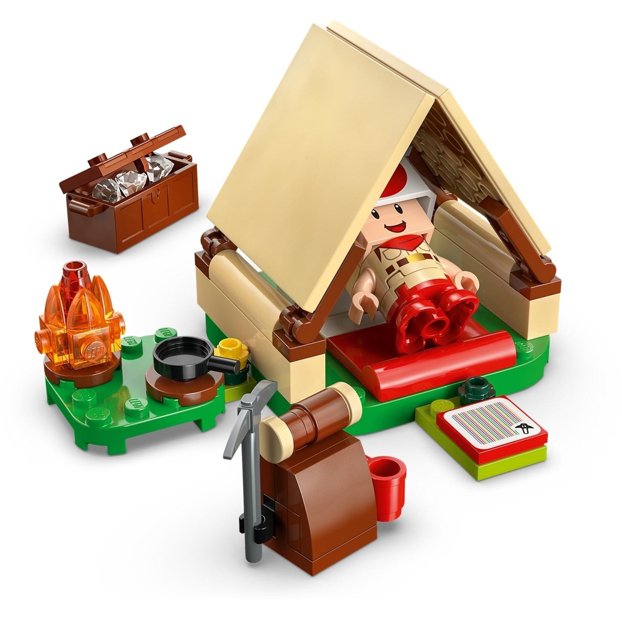 Voir la diapositive 3 : LEGO Campement du capitaine Toad