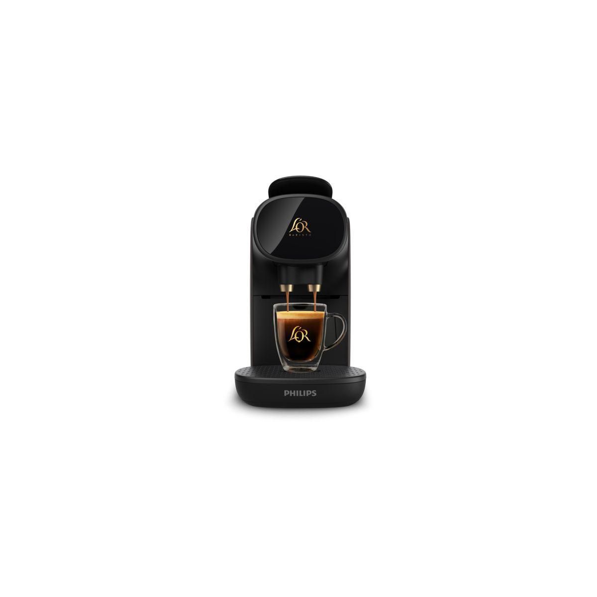 Philips Cafetière à dosette LM9020/300 connectée L'OR Barista Créatif noir