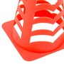 Voir la diapositive 6 : VIDAXL Cônes de football 6 pcs empilables orange 13x13x22,5 cm