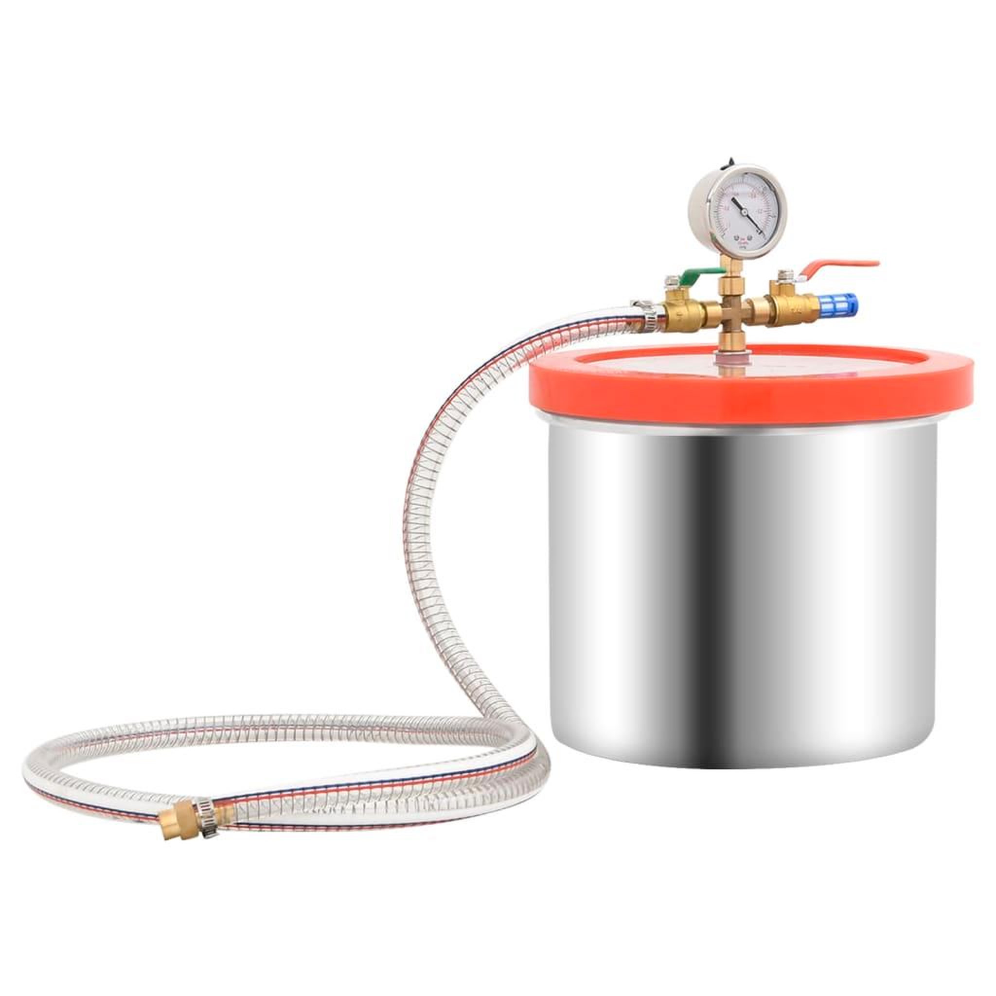 VIDAXL Chambre a vide Inox 7,4 L