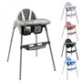Voir la diapositive 1 : Monsieur Bébé Chaise haute bébé réglable hauteur et tablette