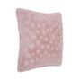 Voir la diapositive 2 : Paris Prix Coussin Imitation Fourrure  Astro  40x40cm Rose