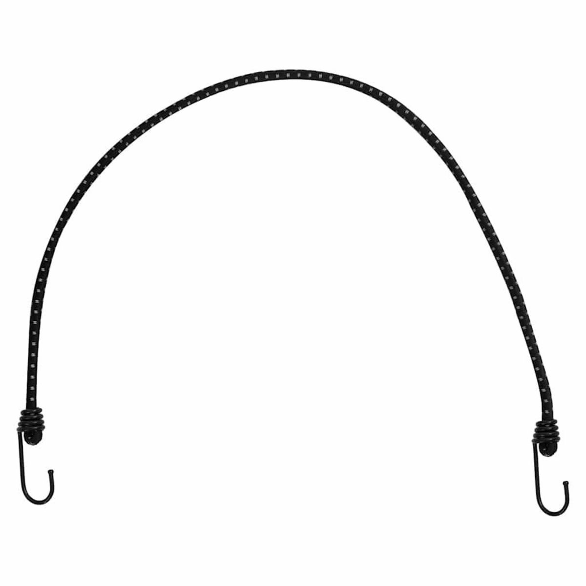 VIDAXL Cordes elastiques avec bandes reflechissantes et crochets 50pcs