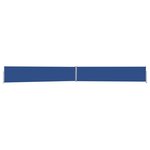 VIDAXL Auvent lateral retractable de patio 140x1200 cm Bleu
