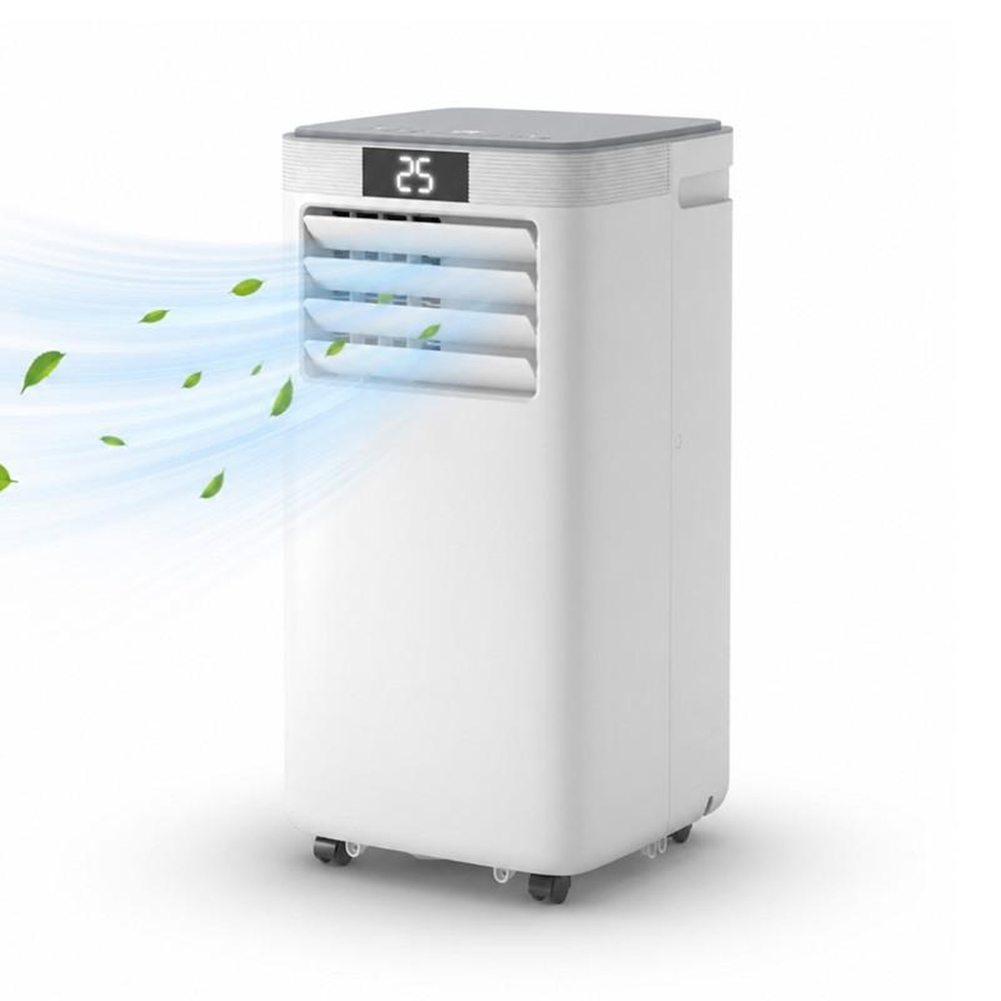 Voir la diapositive 4 : Climatiseur portable 9000 btu - wi-fi - 3-en-1