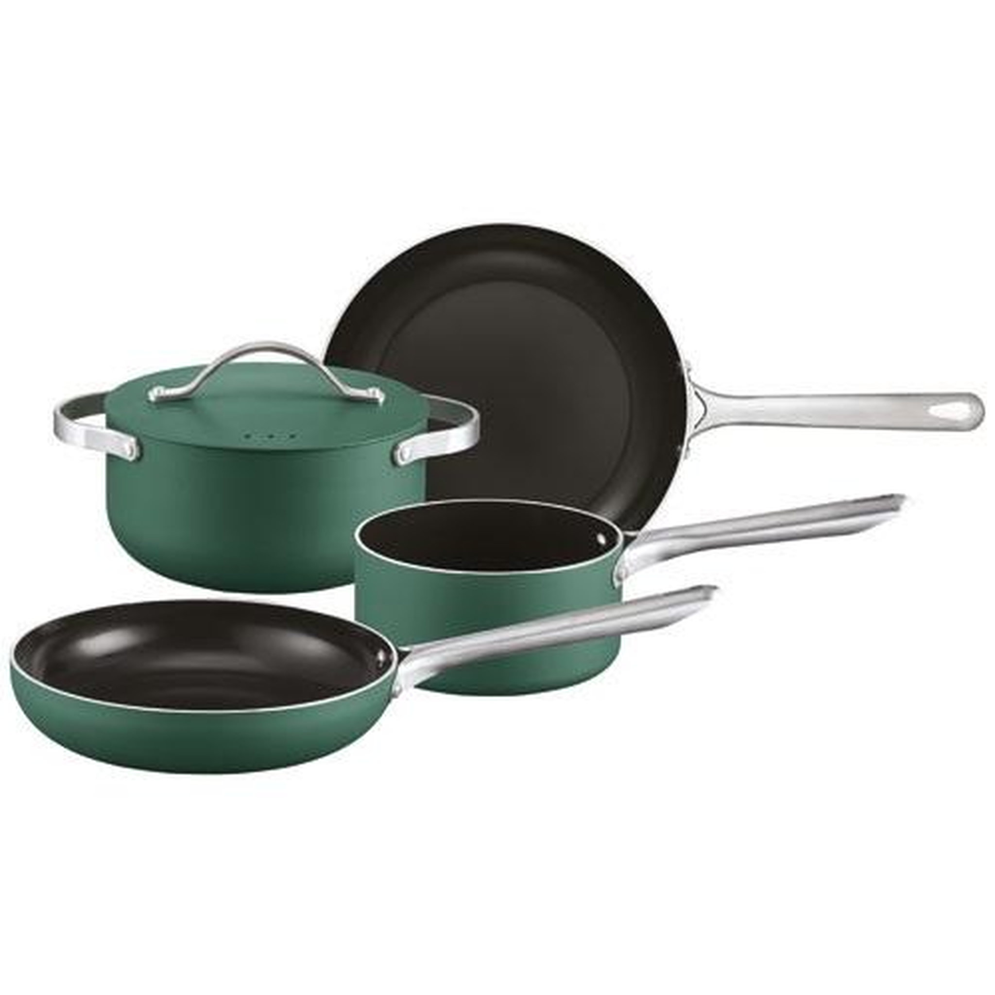 Voir la diapositive 1 : Beka Batterie de cuisine 4 pièces aluminium - 100979