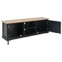 Voir la diapositive 2 : VIDAXL Meuble TV Noir 120x30x40 cm Bois