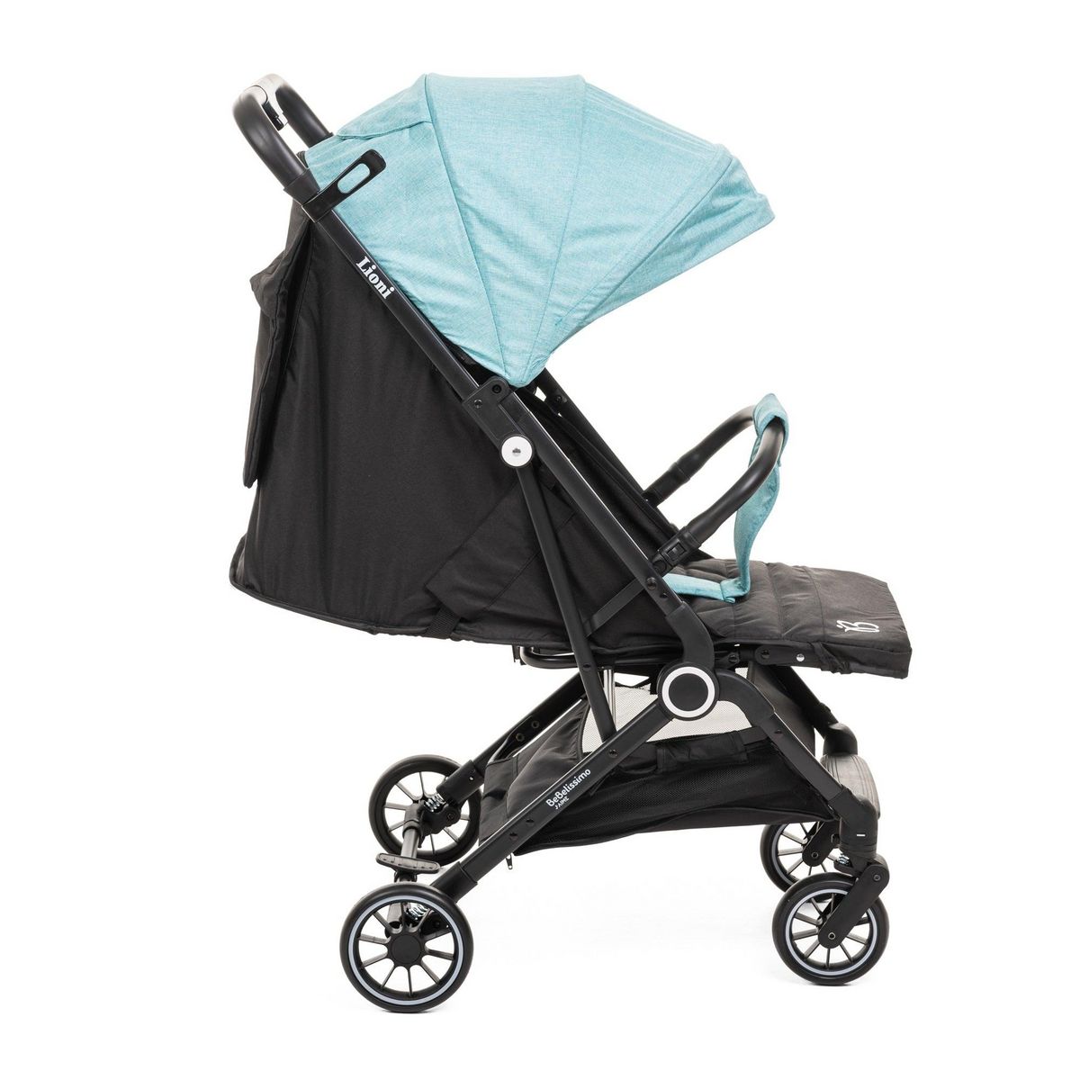 BEBELISSIMO Bebelissimo - Poussette bébé Citadine Ultra Compacte - De 0 à 36 mois - Lioni -0-22kg - vert