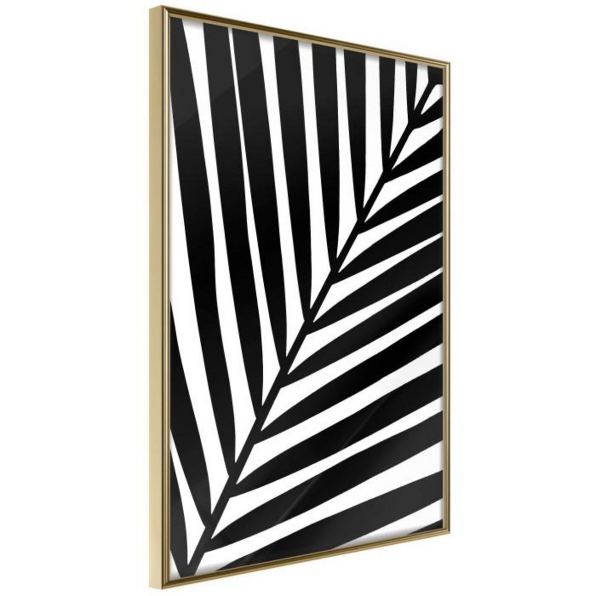 Paris Prix Affiche Murale Encadrée  Black Palm