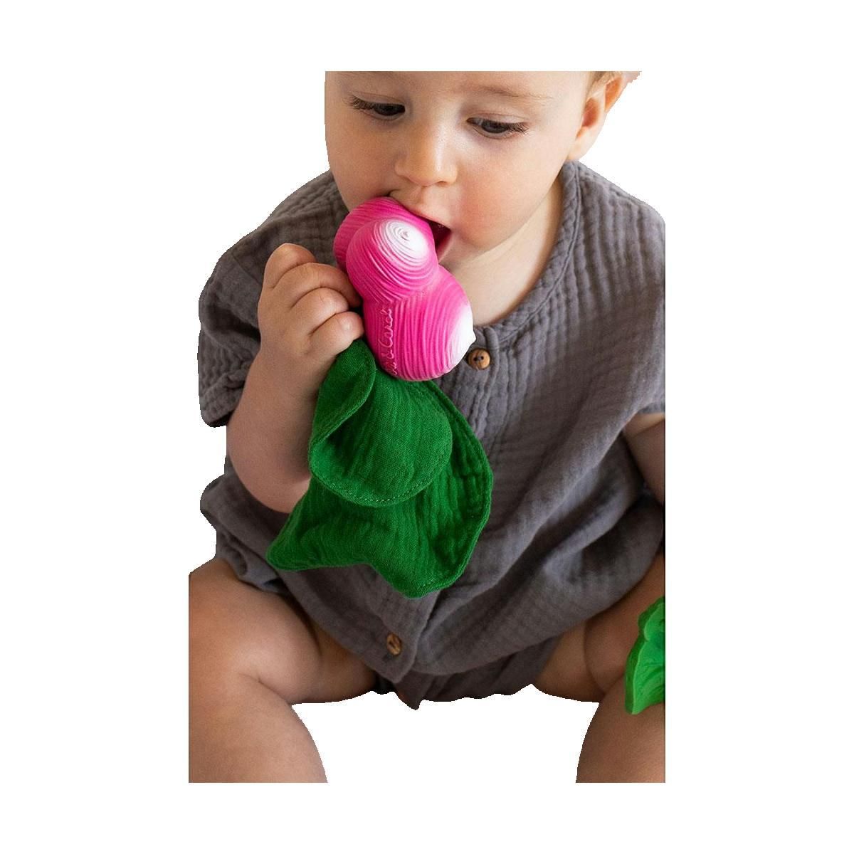 Le Mini Marcel Doudou 1er âge Oli&Carol Ramona le radis vert