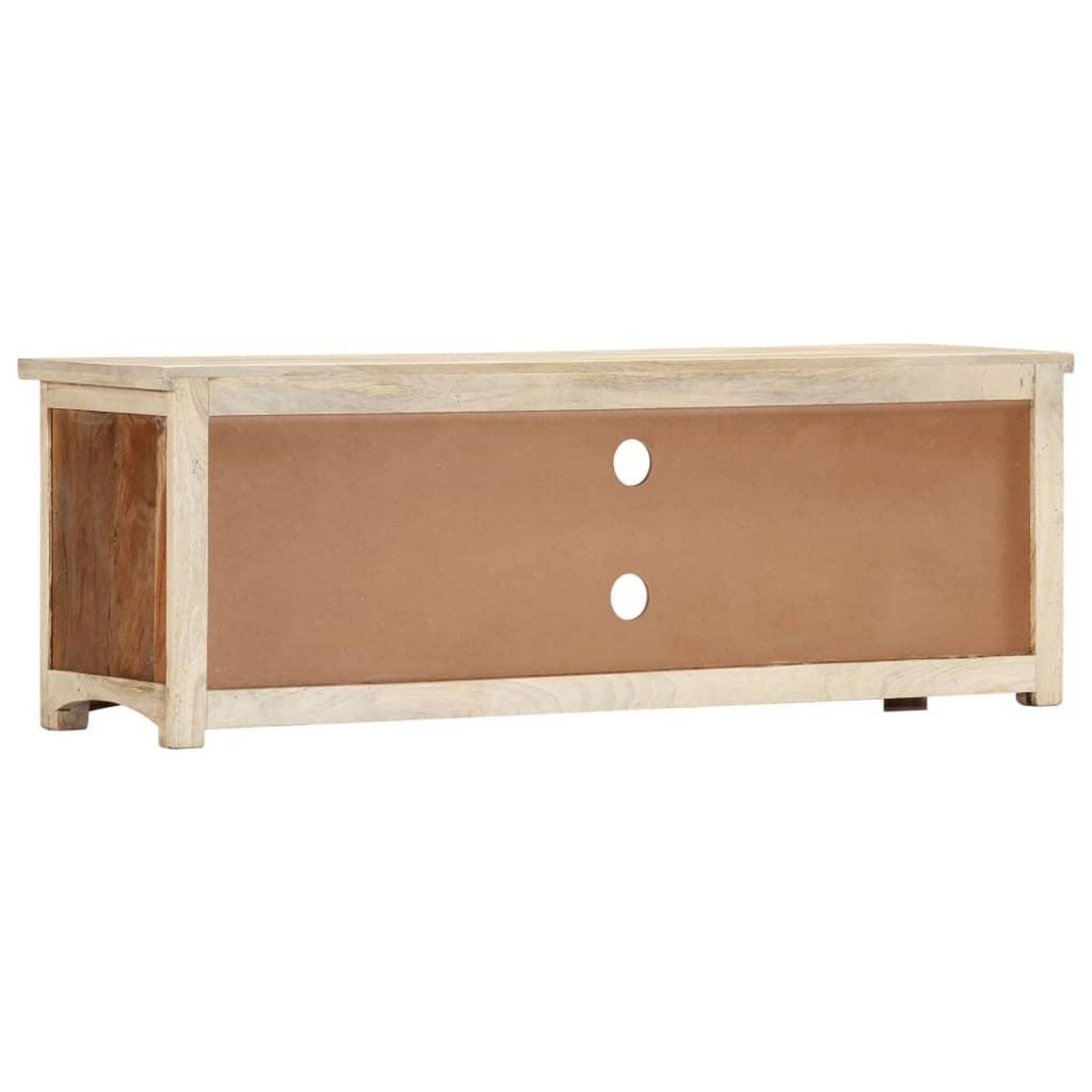 VIDAXL Meuble TV 120 x 30 x 40 cm Bois de recuperation massif