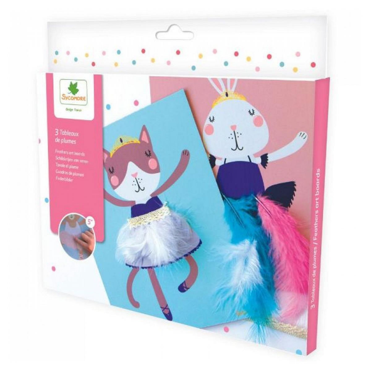 Au Sycomore Tableau a plumes danseuses