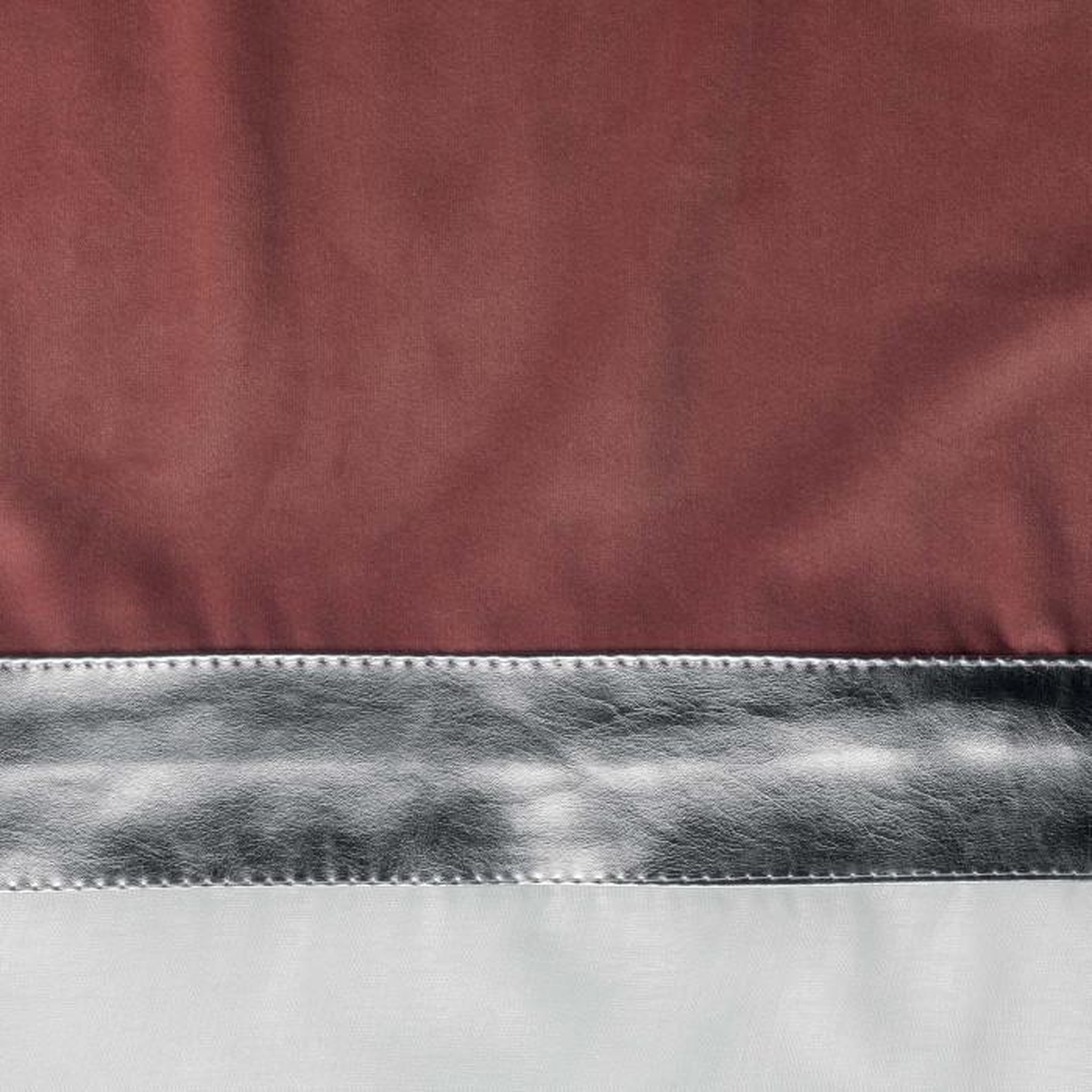 Voir la diapositive 3 : Paris Prix Rideau Voilage à Œillets  Blushy  140x240cm Bordeaux