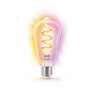 Voir la diapositive 2 : WIZ Ampoule LED connectée Couleur E27 Filament Edison 40W