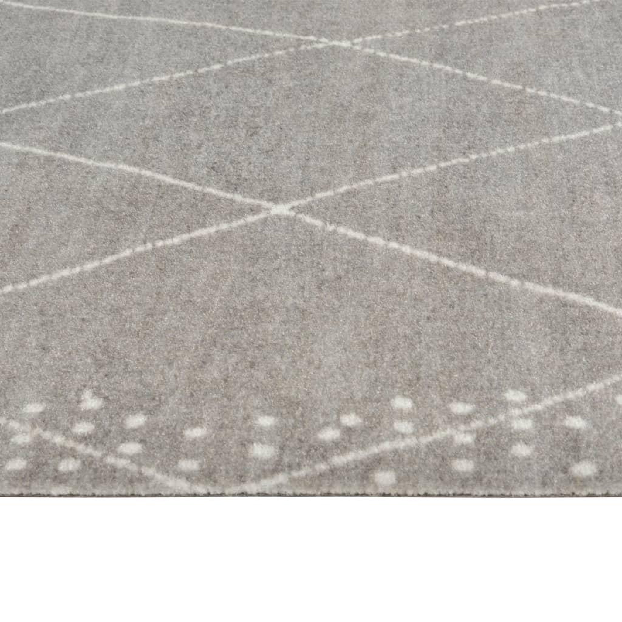 Voir la diapositive 4 : VIDAXL Tapis de cuisine lavable impression losange 60x300 cm velours