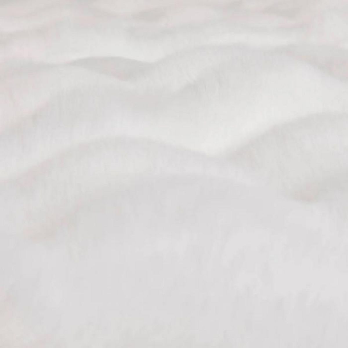 ATMOSPHERA Plaid XL Imitation Fourrure 3D  Zephy  180x230cm Blanc