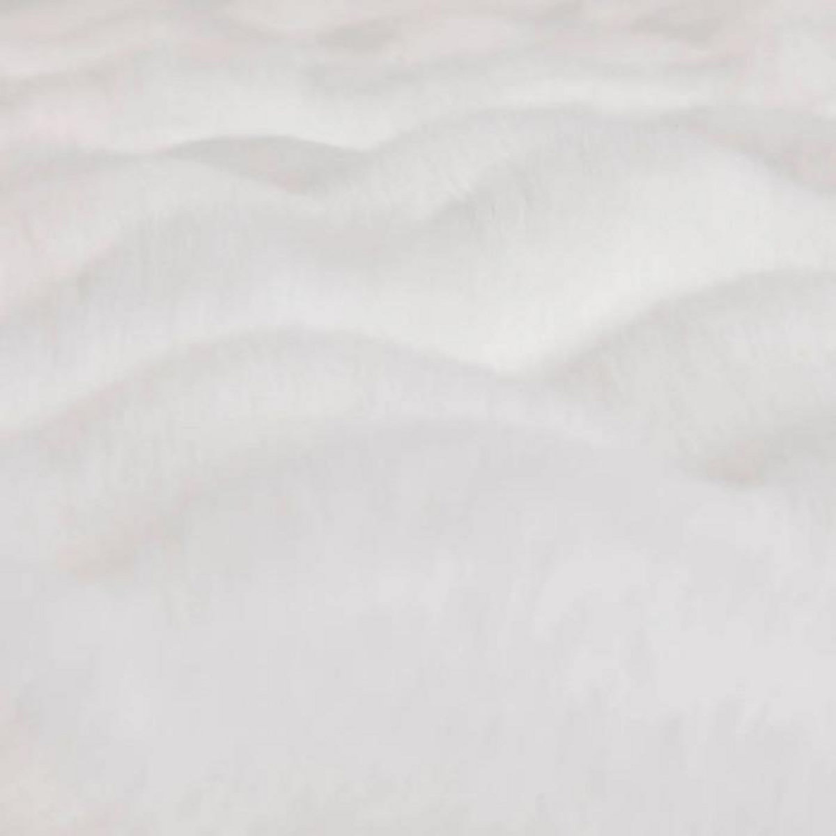 ATMOSPHERA Plaid XL Imitation Fourrure 3D  Zephy  180x230cm Blanc