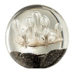 Paris Prix Presse-Papier Déco  Feu d'Artifice  12cm Or & Noir