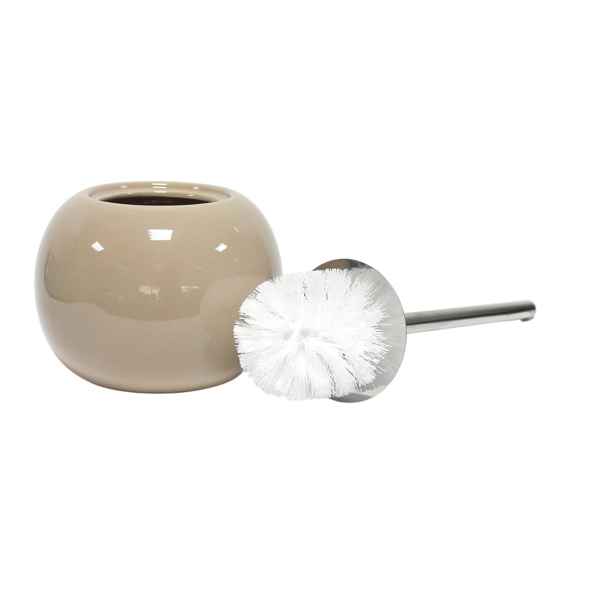 Voir la diapositive 3 : Eden Brosse de toilette en céramique bullea