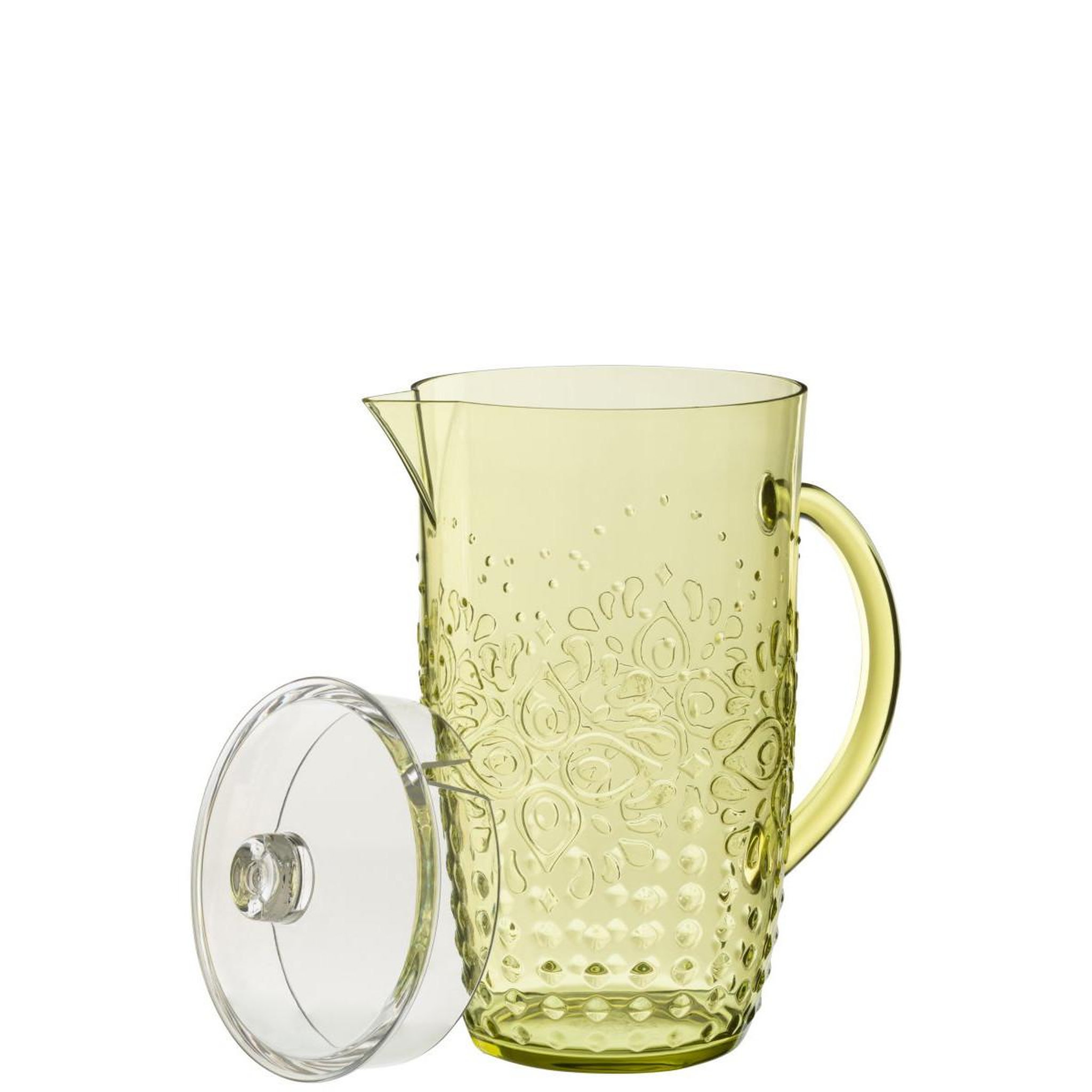 Voir la diapositive 2 : J-LINE Carafe réutilisable  barbra  2,5l vert
