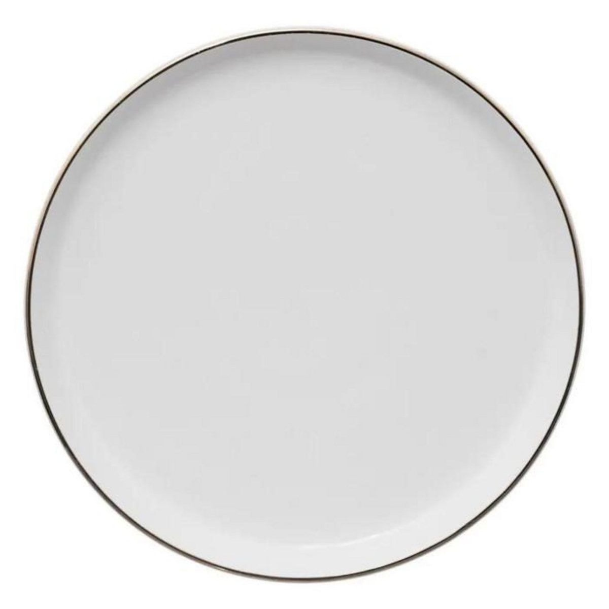 SECRET DE GOURMET Lot de 6 Assiettes à Dessert  Sublima  20cm Blanc