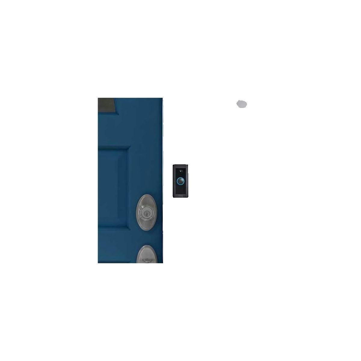 Ring Sonnette Vidéo ring 0840080581354 noir