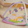 Voir la diapositive 4 : Bright Starts BRIGHT STARTS Tapis de sol éveil bébé évolutif pliable- Jungle Rose- arche avec jouets sensoriels et musicaux, miroir