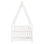 Voir la diapositive 5 : VIDAXL Cadre de lit pour enfant blanc 70x140 cm bois de pin massif