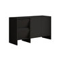 Voir la diapositive 1 : Habitat et Jardin Buffet en bois  Laris 130  - 130 x 44 x 82 cm - Noir