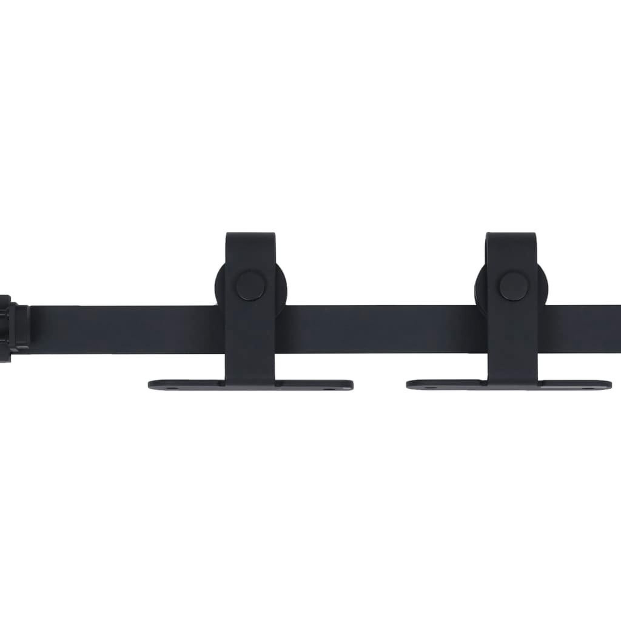 Voir la diapositive 3 : VIDAXL Kit mini de porte d'armoire coulissante Acier au carbone 200 cm