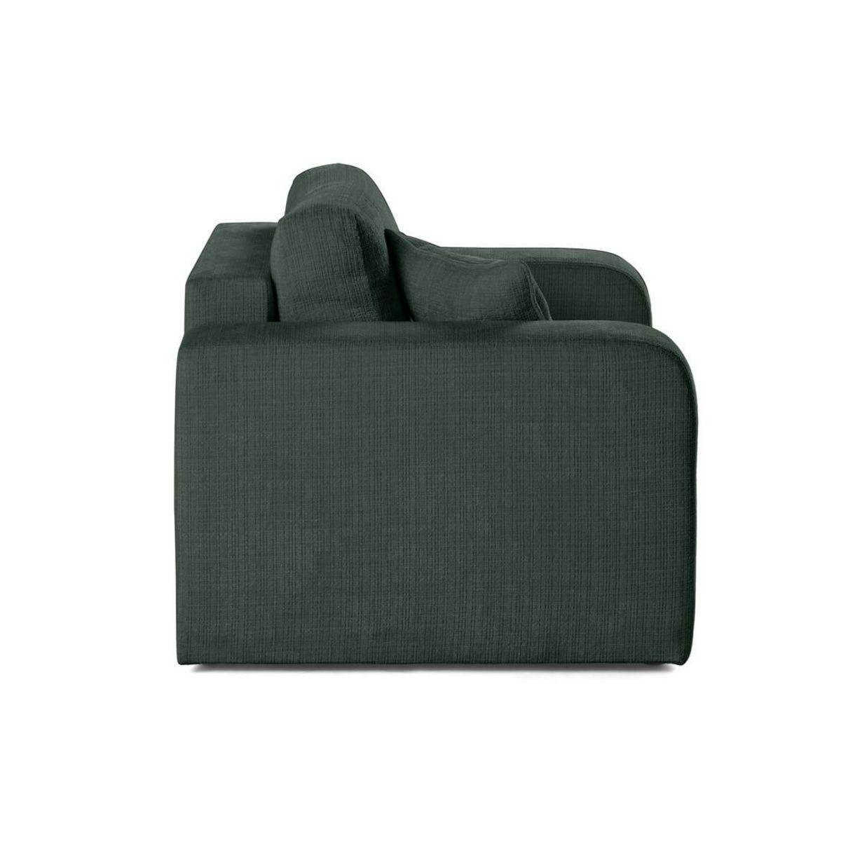 BEST MOBILIER Miro - fauteuil en velours texturé