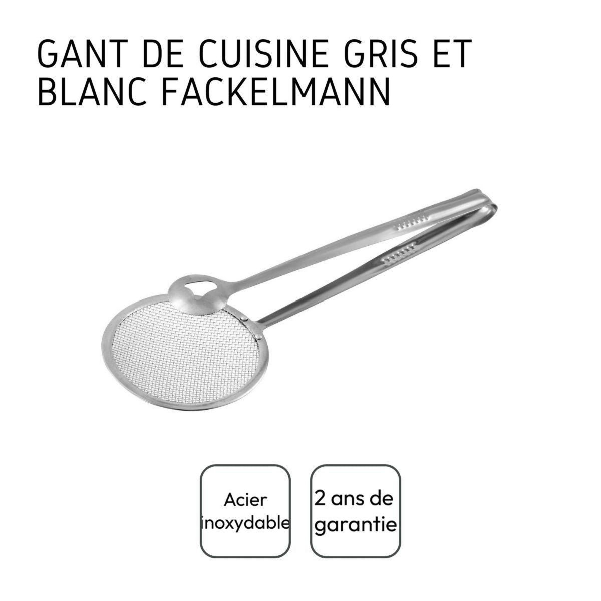 ZENKER Pince à friture pour beignets au chocolat 28,5 cm Zenker