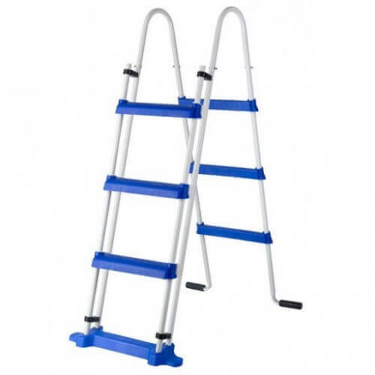 GRE Piscine hors sol acier ronde - Blanche - 4,80 x 1,22 m - FIDJI