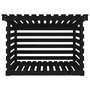 Voir la diapositive 5 : VIDAXL Support pour bois de chauffage Noir 108x73x79 cm Bois de pin