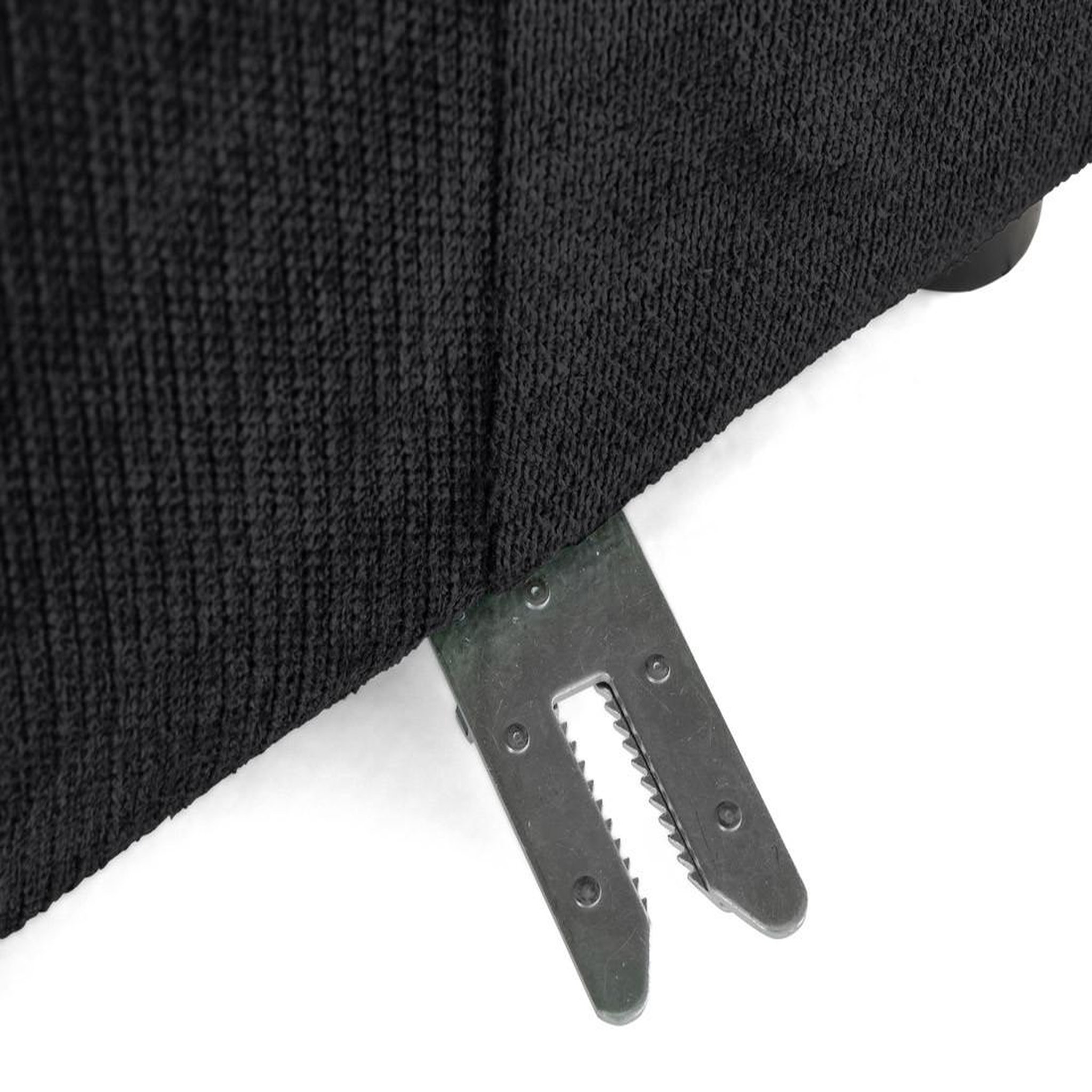 Voir la diapositive 3 : LISA DESIGN Debbie - module d'assise gauche en tissu texturé