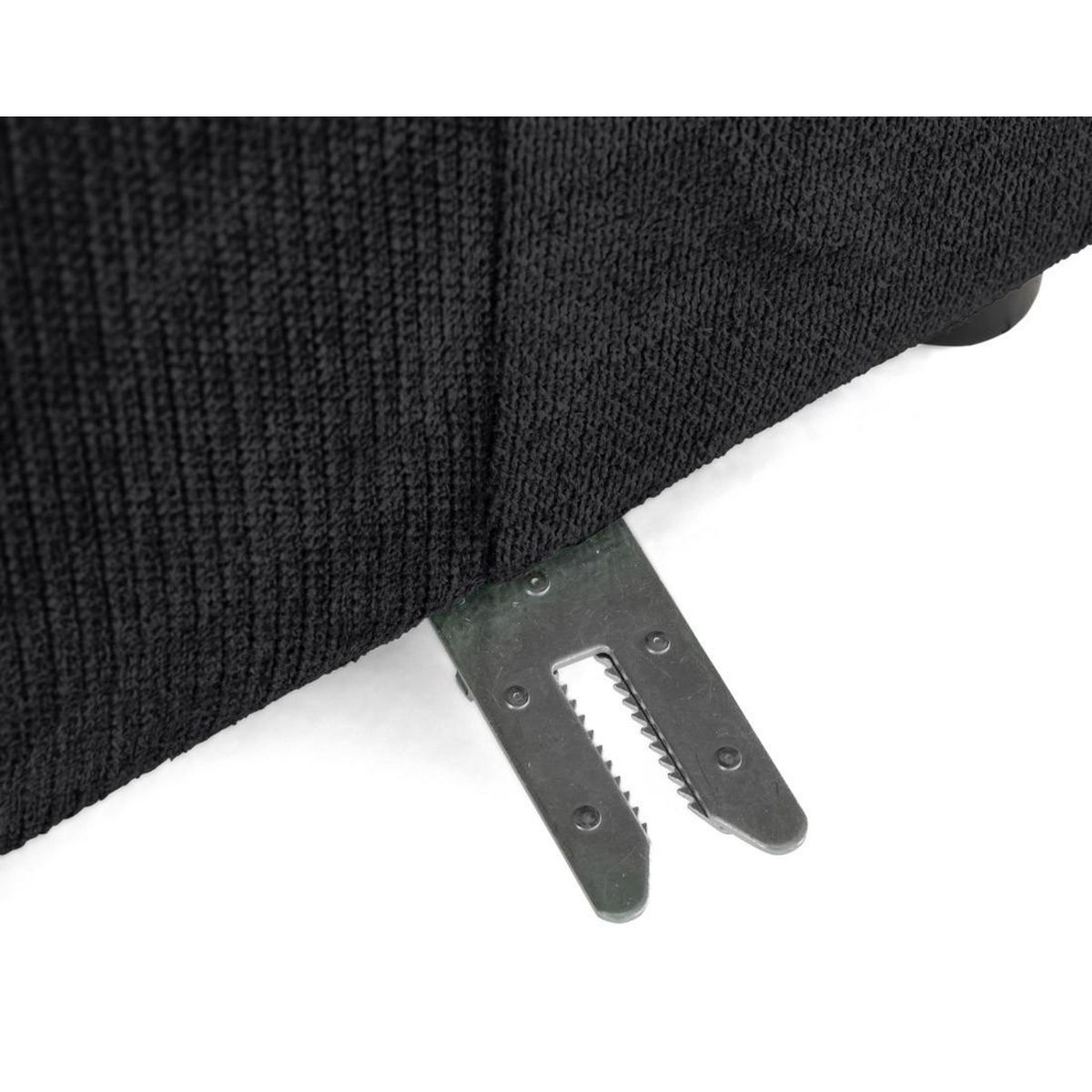 LISA DESIGN Debbie - module d'assise gauche en tissu texturé