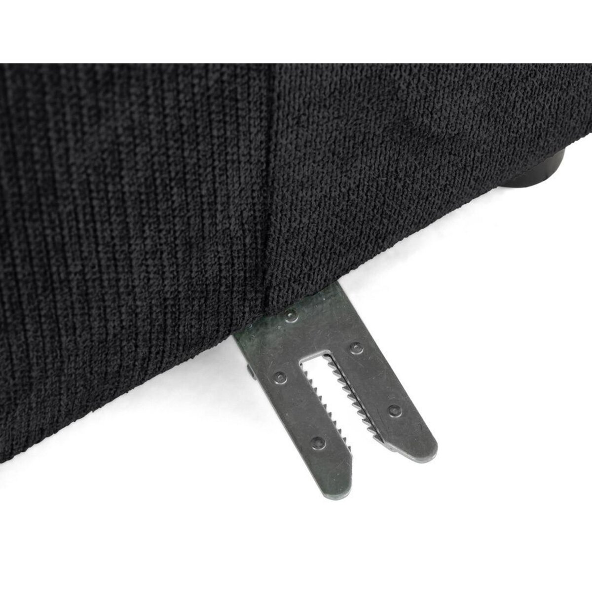 LISA DESIGN Debbie - module d'assise gauche en tissu texturé