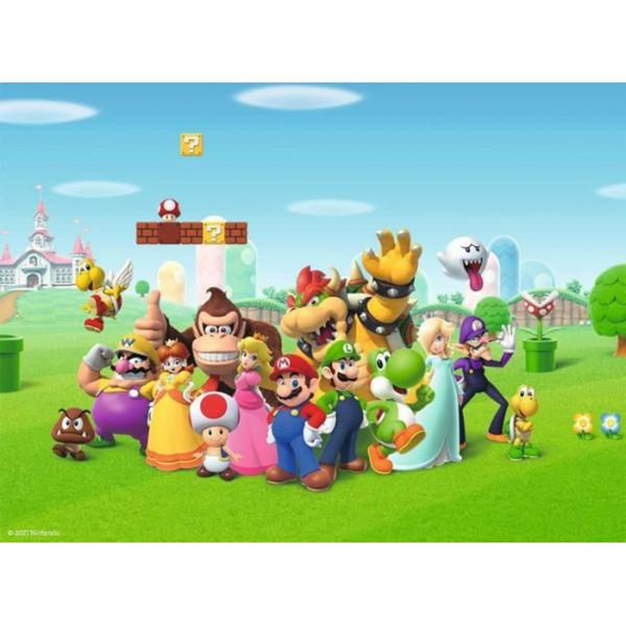 Voir la diapositive 3 : RAVENSBURGER Puzzle 200 pièces XXL Les aventures de Super Mario – Enfants dès 8 ans – Univers Nintendo – Ravensburger