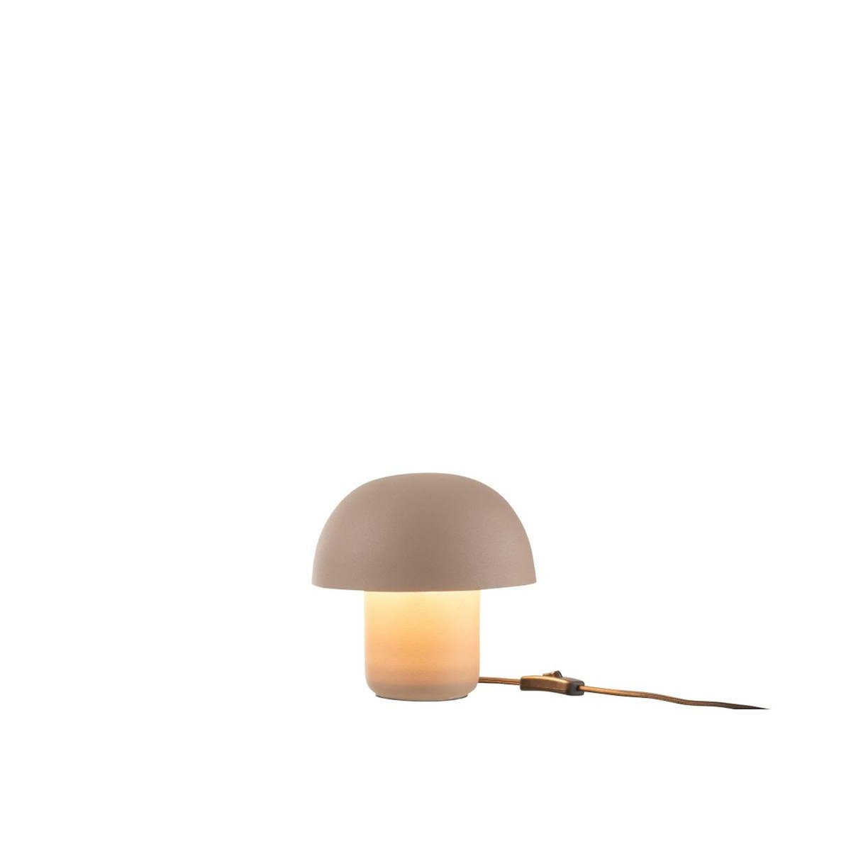 Paris Prix Lampe à Poser en Métal  Merle  20cm Taupe
