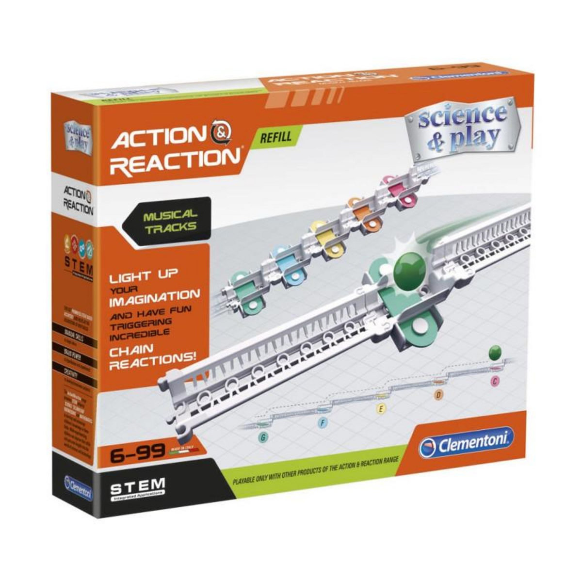CLEMENTONI Clementoni Action & Reaction - Sound Track