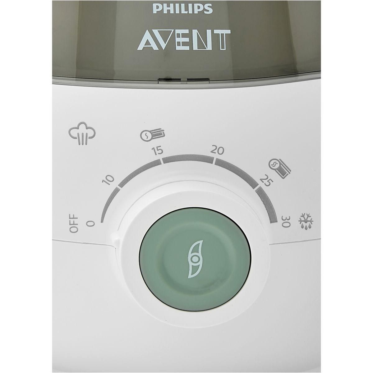 Philips Mixeur Cuiseur Bébé Cuiseur Vapeur 4 en 1 SCF885/01